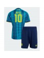 Otroški Nogometna dresi replika Kolumbija James Rodriguez #10 Gostujoči SP 2026 Kratek rokav (+ hlače)
